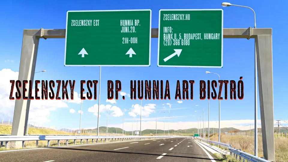 Zselenszky Est koncert Budapesten (Hunnia Bisztró)