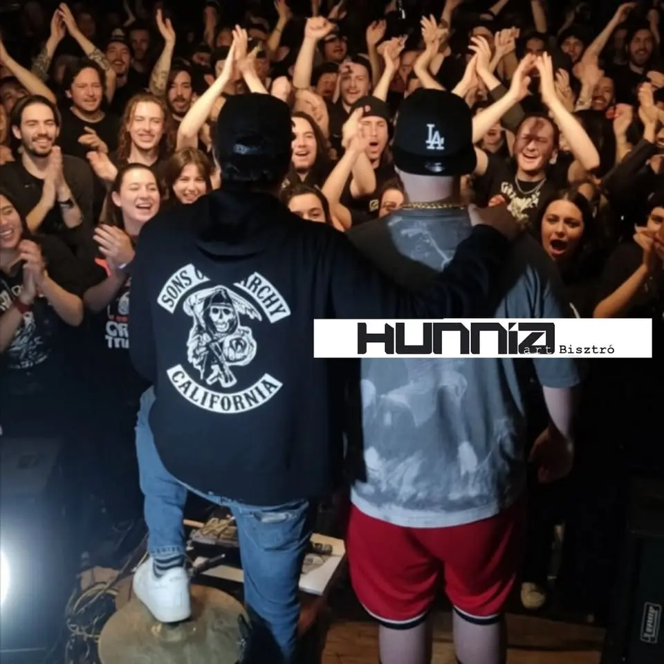 Khanstent (USA-HU) RAP Koncert koncert Budapesten (Hunnia Bisztró)