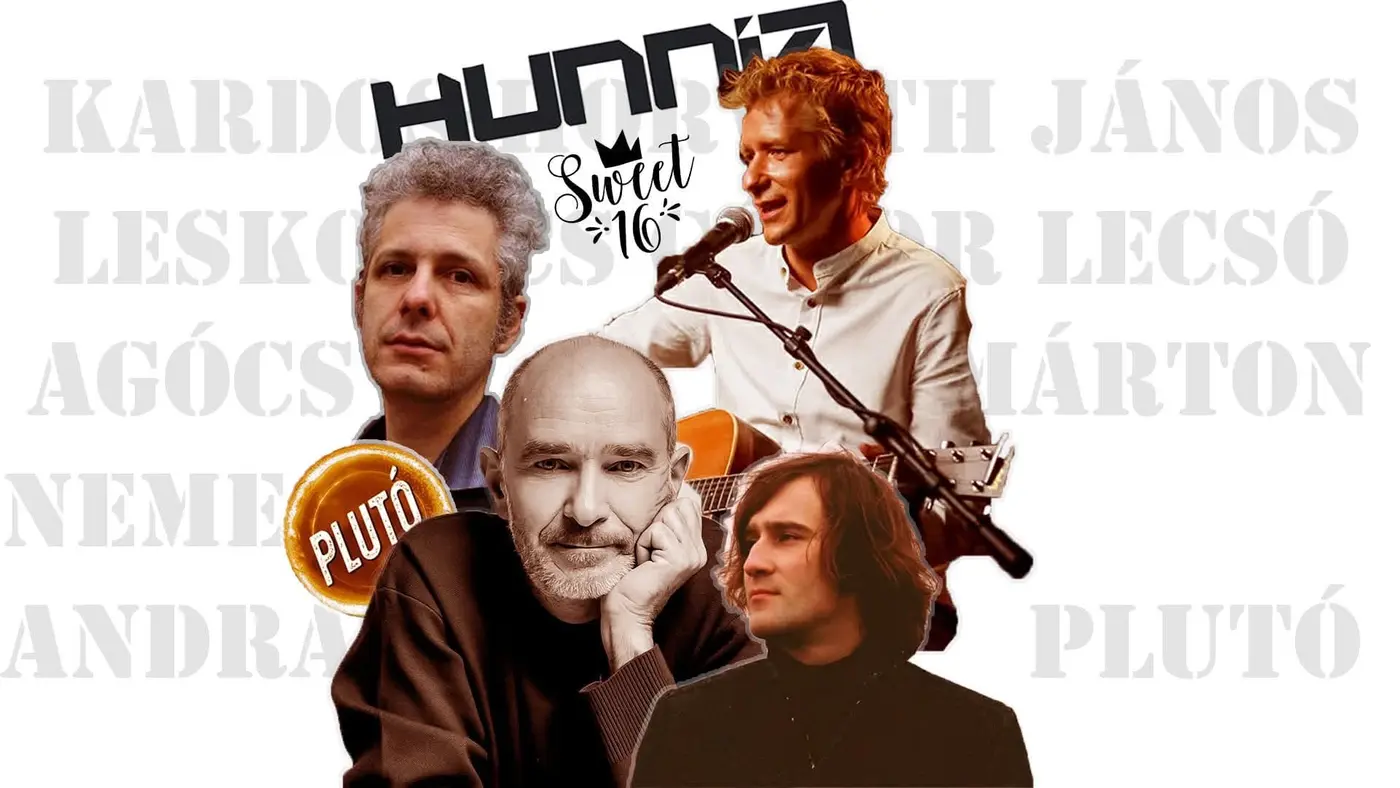 KHJ, Lecsó, Agócs Márton, Plutó :: Sweet 16. Hunnia szülinap koncert Budapesten (Hunnia Bisztró)
