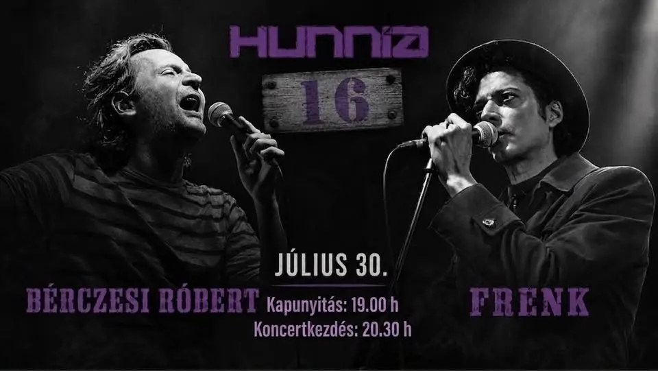 BéRCZeSi RóBeRT - Frenk koncert Budapesten (Hunnia Bisztró)