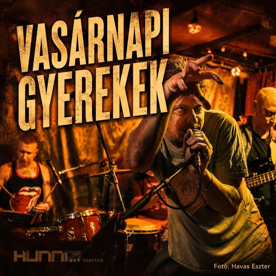Vasárnapi Gyerekek KO. n c e r t koncert Budapesten (Hunnia Bisztró)