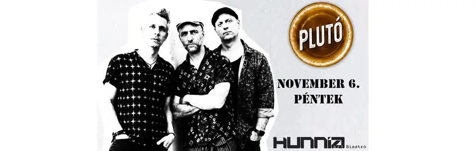 Plutó koncert Budapesten (Hunnia Bisztró)