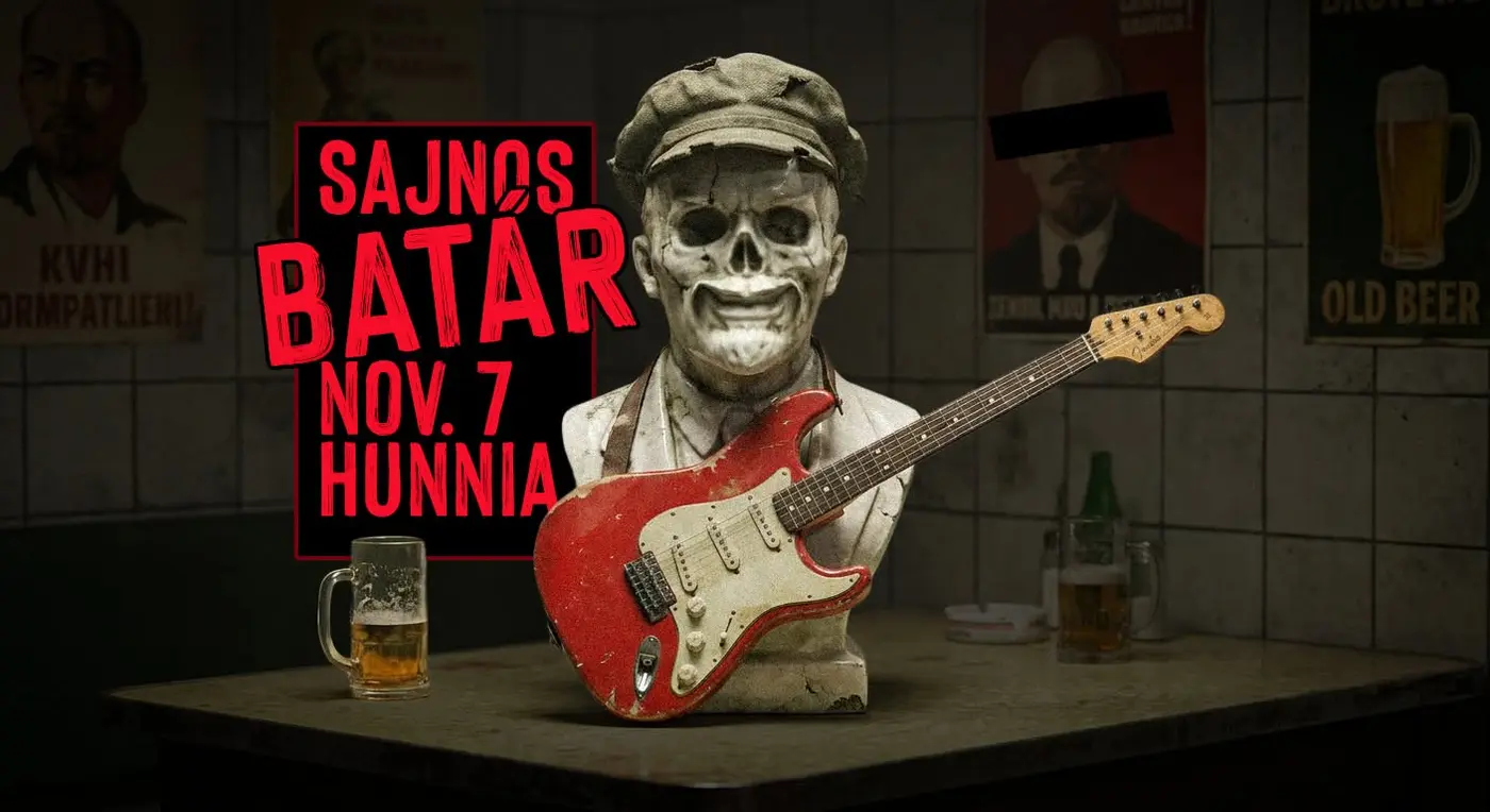 SAJNOSBATÁR ROKKONCERT // 26.11.07. koncert Budapesten (Hunnia Bisztró)