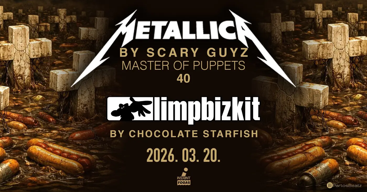 MASTER OF PUPPETS 40 // METALLICA by Scary Guyz // LIMP BIZKIT by Chocolate Starfish / INSTANT 03.20