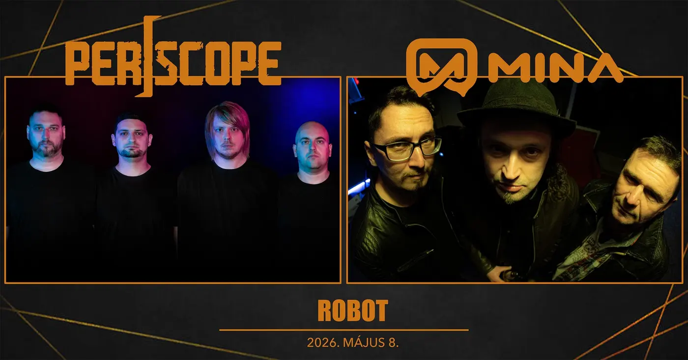 Periscope. x Mina • ROBOT // Ingyenes koncert Budapesten (Instant-Fogas Komplexum)