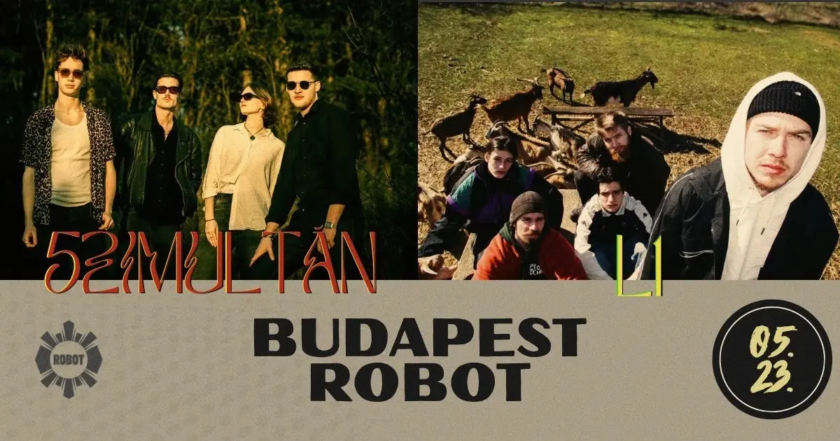 52imultán x L1 • ROBOT koncert Budapesten (Instant-Fogas Komplexum)