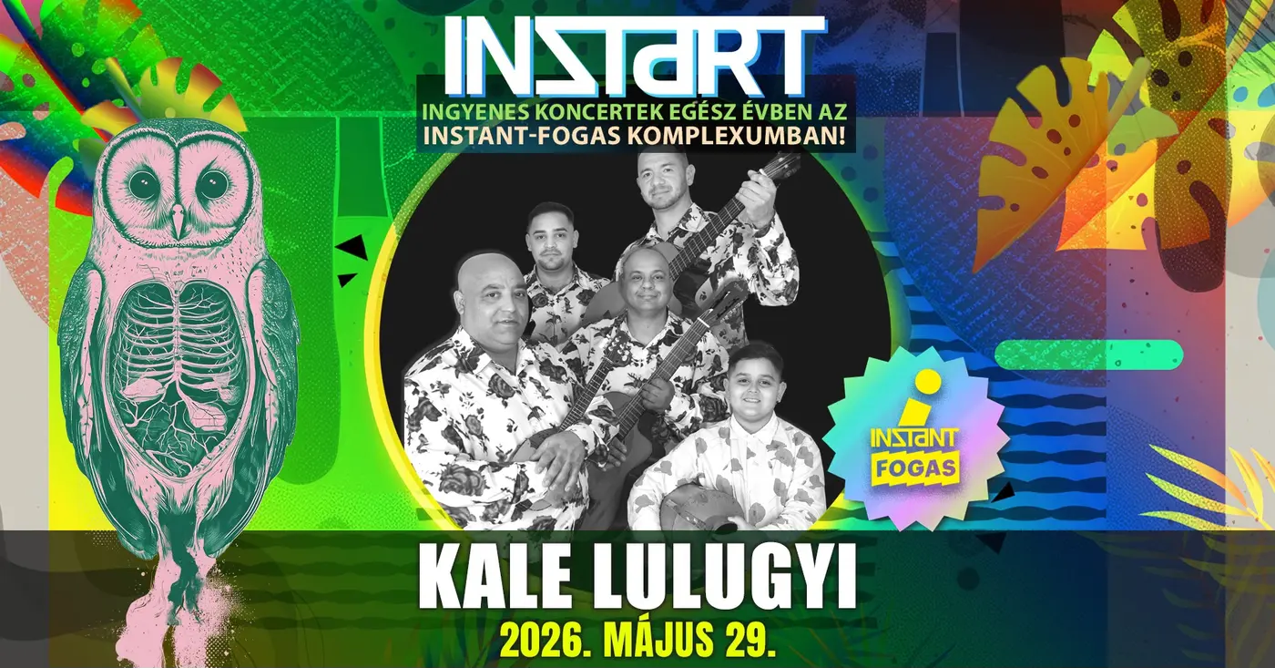InStart // Kale Lulugyi • INSTANT // Ingyenes koncert Budapesten (Instant-Fogas Komplexum)