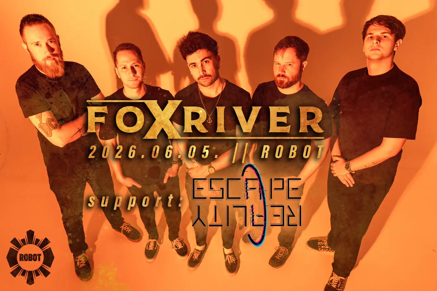 Foxriver x Escape Reality • ROBOT // Ingyenes koncert Budapesten (Instant-Fogas Komplexum)