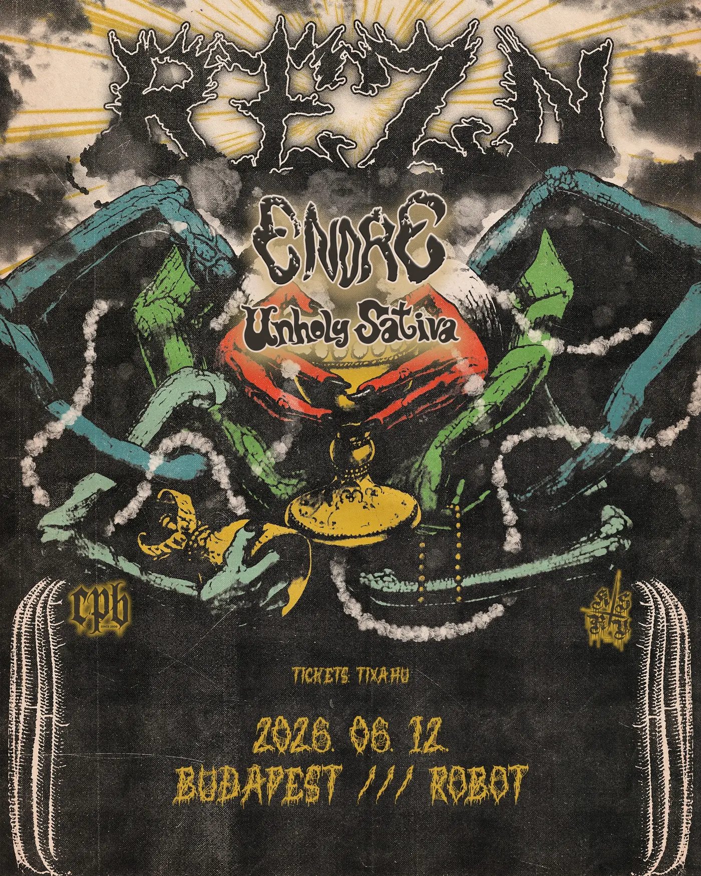 REZN (USA) · BUDAPEST koncert Budapesten (Instant-Fogas Komplexum)