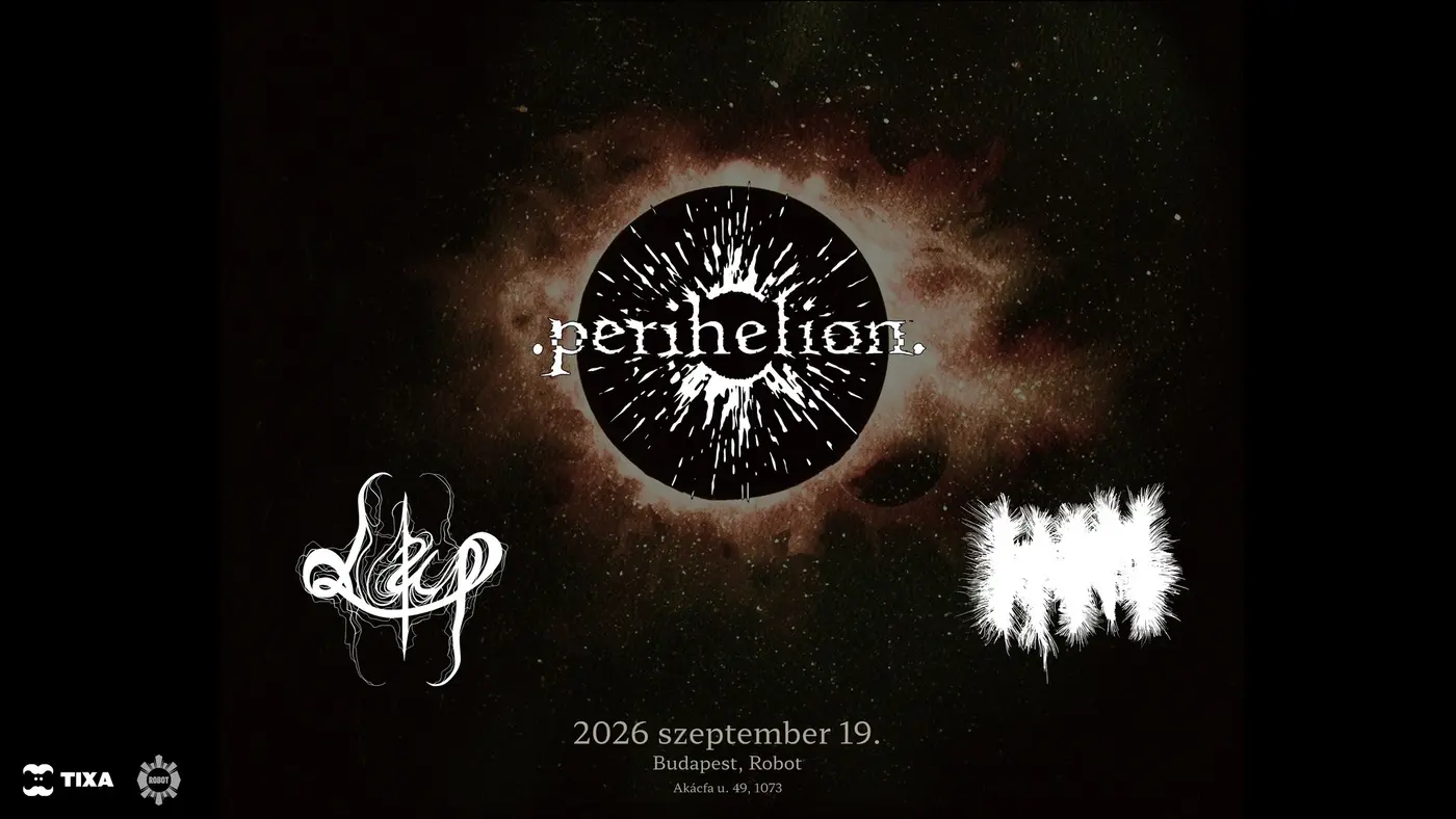 Perihelion x Shum x Láp • ROBOT koncert Budapesten (Instant-Fogas Komplexum)