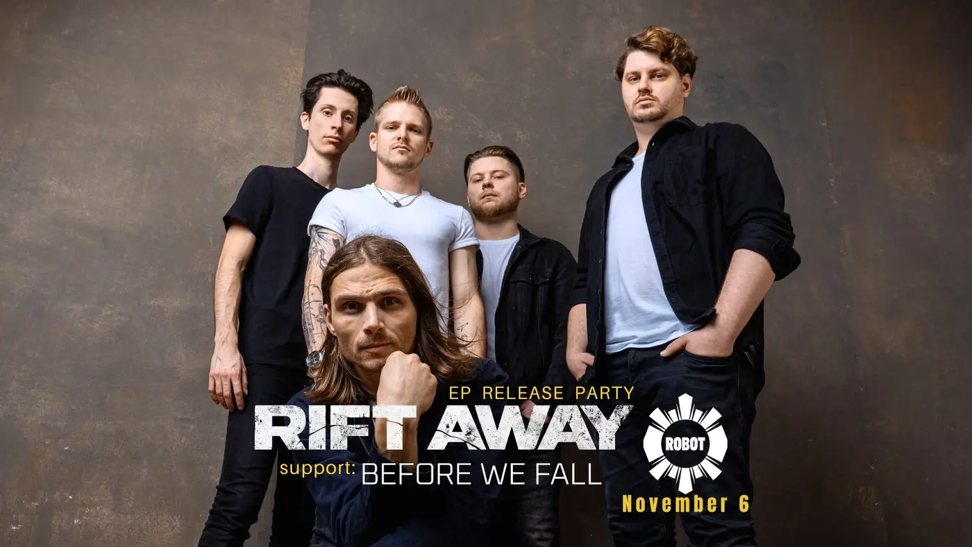Rift Away – EP Release Party I Support: Before We Fall • ROBOT koncert Budapesten (Instant-Fogas Komplexum)