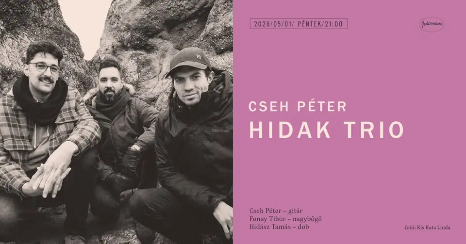Hidak Trio koncert Budapesten (Jedermann)