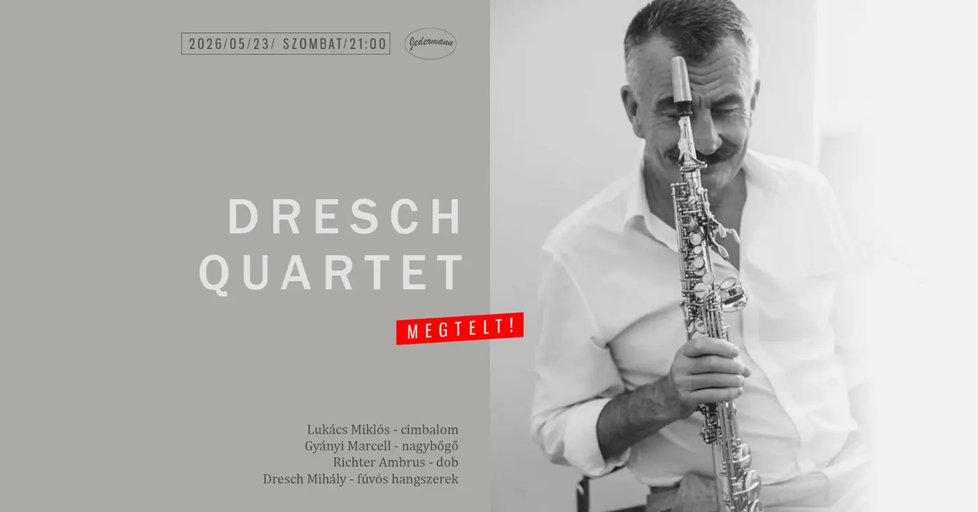 Dresch Quartet - Megtelt! koncert Budapesten (Jedermann)