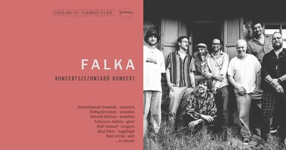 Falka - Koncertszezonzáró Koncert koncert Budapesten (Jedermann)