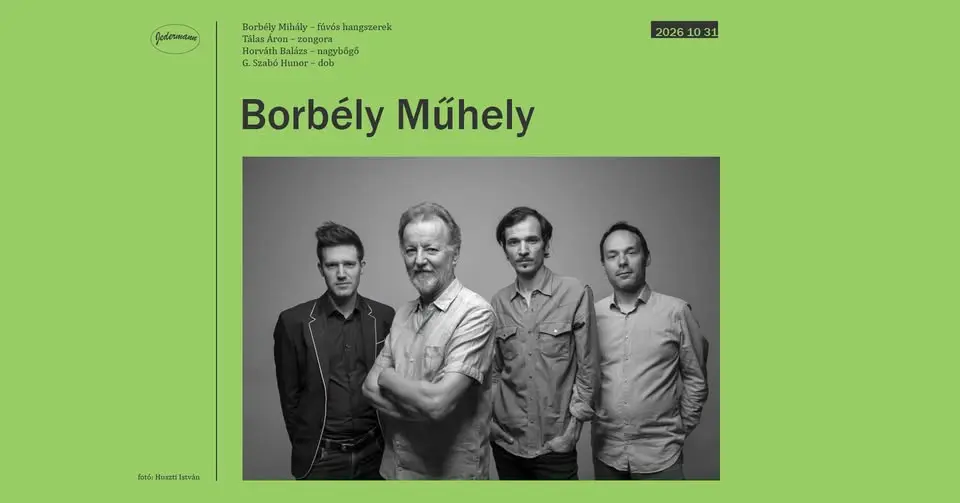 Borbély Műhely koncert Budapesten (Jedermann)