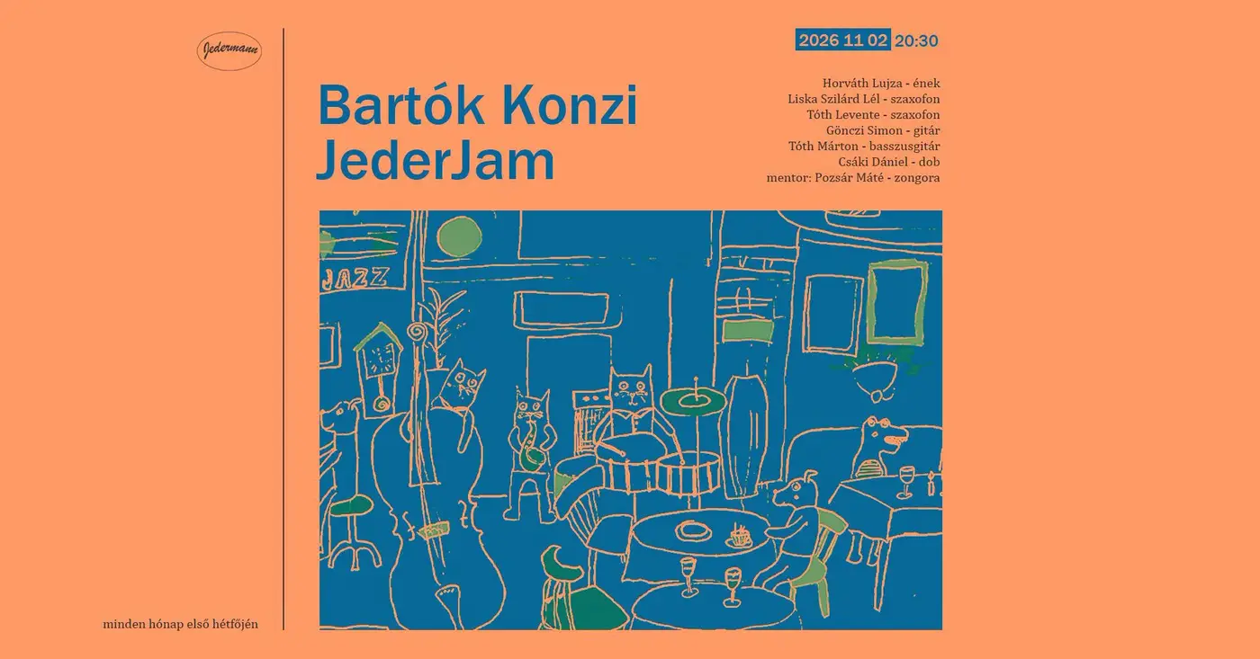 Bartók Konzi JederJam koncert Budapesten (Jedermann)
