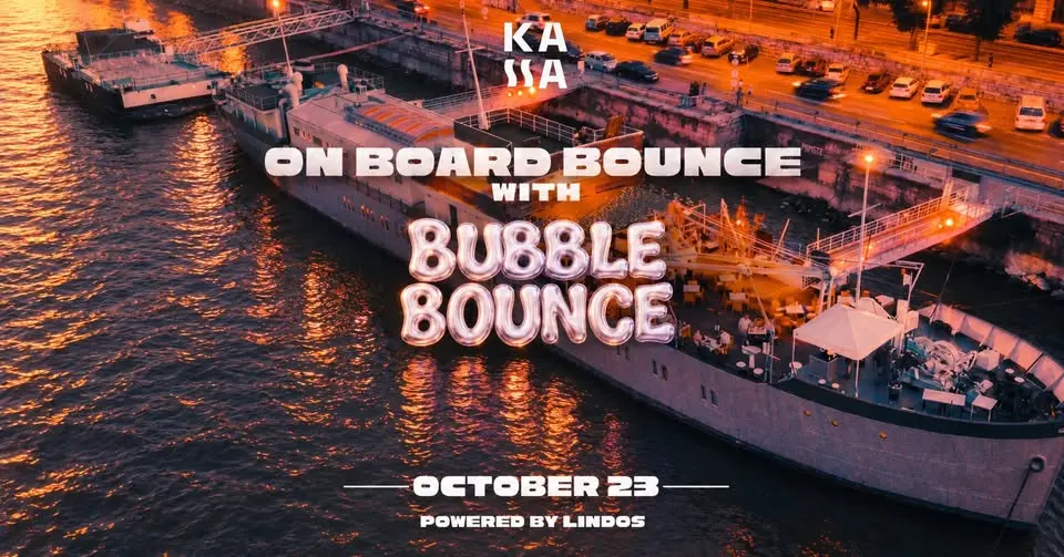 🫧ON BOARD BOUNCE🪩 @KASSA HAJÓ🛳️ // 10.23. koncert Budapesten (Kassa Hajó)