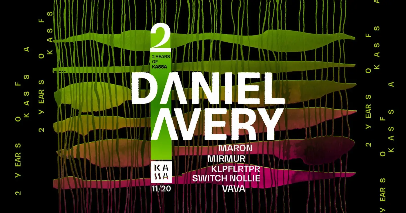 2 years of KASSA w/ Daniel Avery koncert Budapesten (Kassa Hajó)