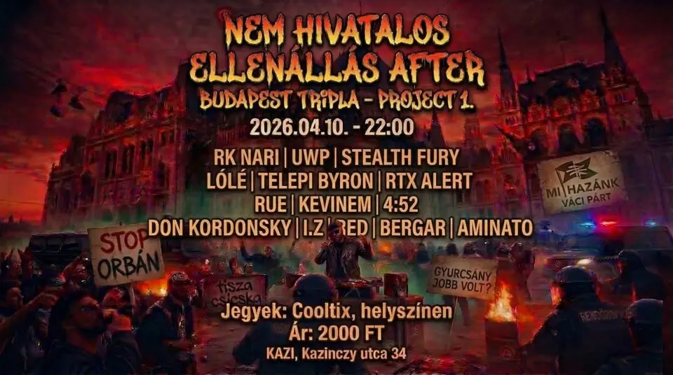 NEM HIVATALOS ELLENÁLLÁS AFTER | TRIPLA - PROJECT 1. | BEMUTATÓ| & 9BAND