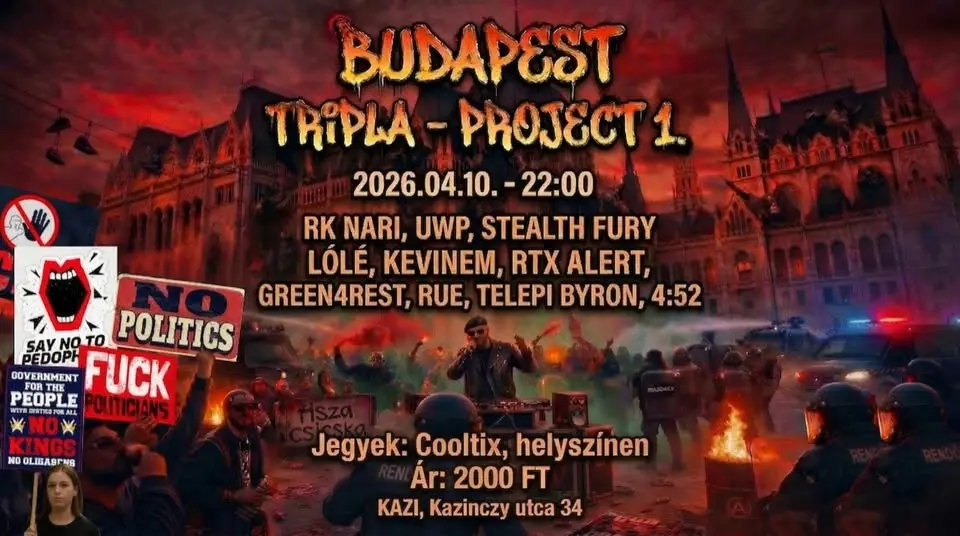 TRIPLA - PROJECT 1. | BEMUTATÓ/ PROMO PARTY | & 9BAND