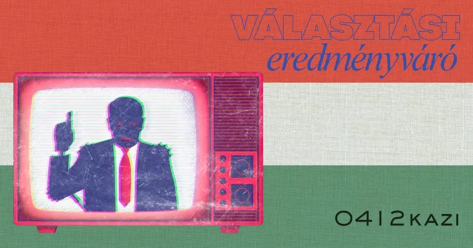 választási eredményváró - Partizán közvetítés a KAZIban koncert Budapesten (KAZI)