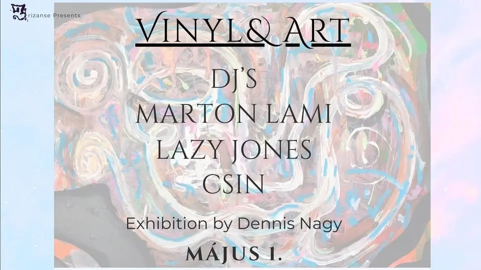 Vinyl & Art Majális koncert Budapesten (KAZI)