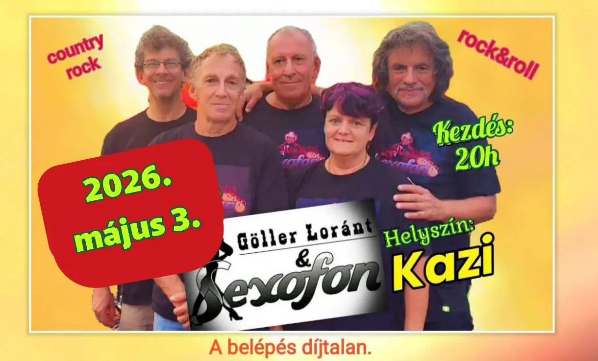 Sexofon a KAZI-ban koncert Budapesten (KAZI)