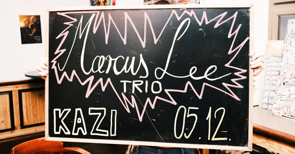 Marcus Lee Trio koncert Budapesten (KAZI)