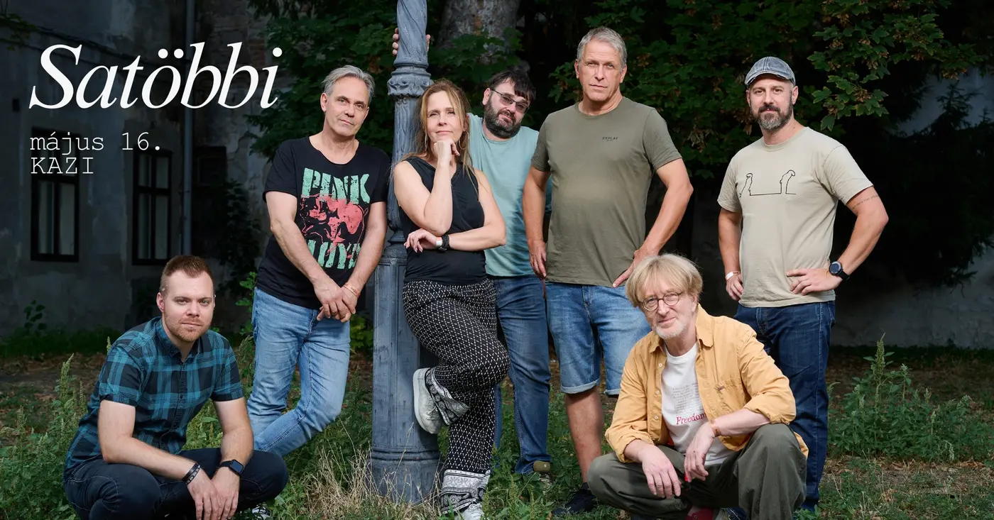 Satöbbi koncert Budapesten – KAZI
