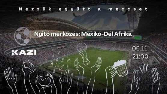 VB - Nyitó mérkőzés vetítés // World Cup opening screening koncert Budapesten (KAZI)