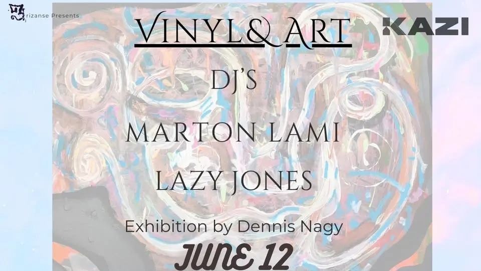 Vinyl & Art koncert Budapesten (KAZI)
