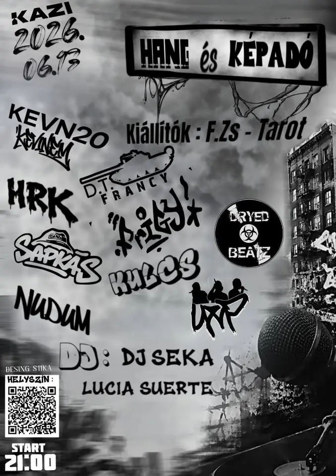 Hang és Képadó koncert Budapesten (KAZI)
