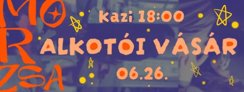 MORZSA-Alkotói vásár koncert Budapesten (KAZI)