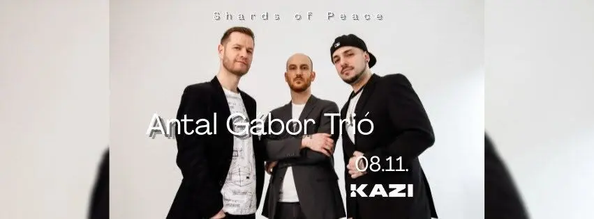 Antal Gábor Trió koncert Budapesten (KAZI)
