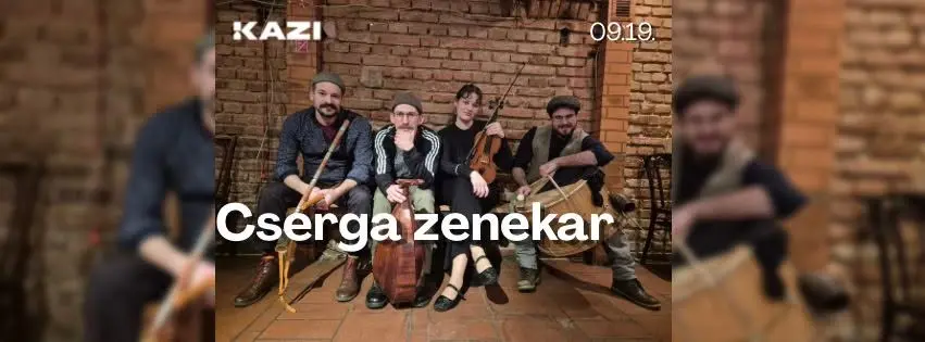 Moldvai táncház a Cserga zenekarral koncert Budapesten (KAZI)
