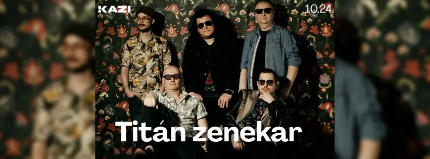 Titán zenekar koncert Budapesten (KAZI)