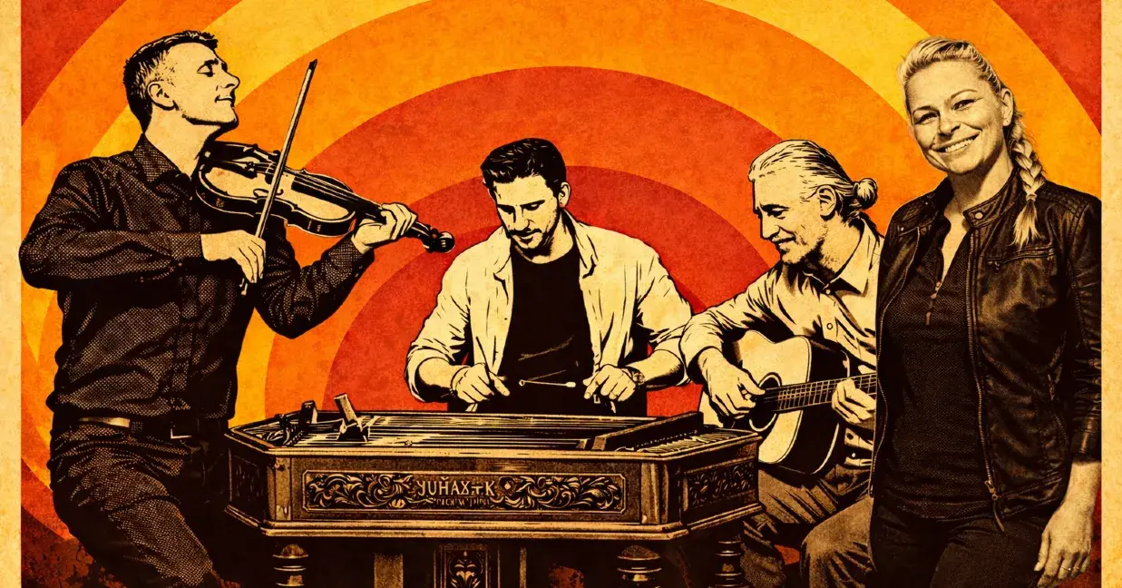 “mókuS” Csillagom Koncert & Vudu Jabba – Népzenészek Jimi Hendrixet játszanak koncert Budapesten (Kobuci Kert)