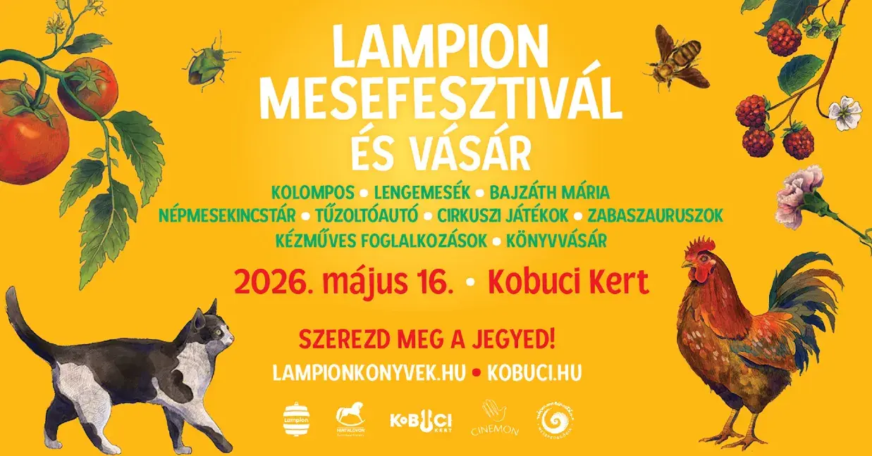 Lampion Mesefesztivál és Vásár koncert Budapesten (Kobuci Kert)
