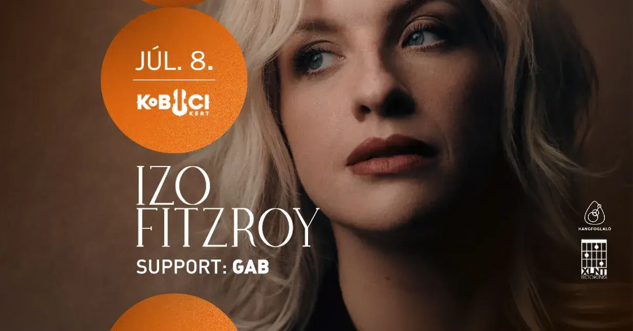 Izo Fitzroy koncert Budapesten (Kobuci Kert)