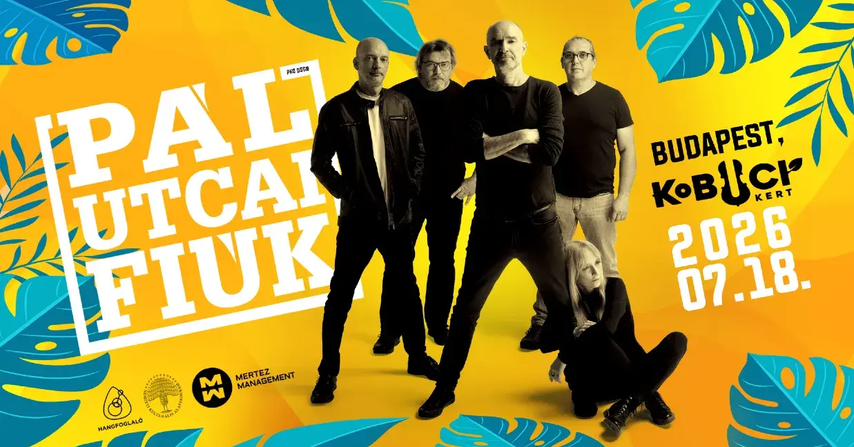 Pál Utcai Fiúk koncert Budapesten (Kobuci Kert)