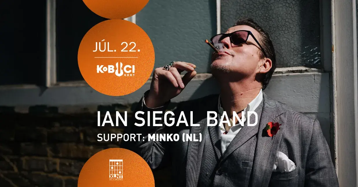 Ian Siegal Band // support: Minko (NL)