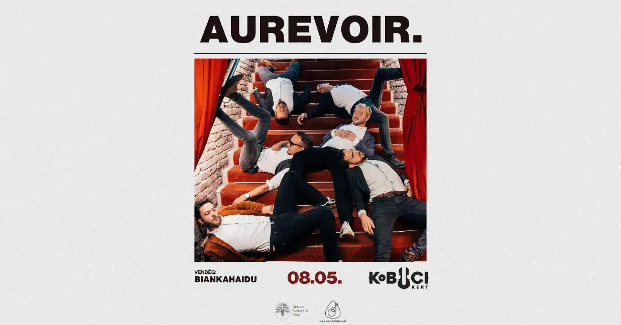 aurevoir. // vendég: biankahaidu koncert Budapesten (Kobuci Kert)