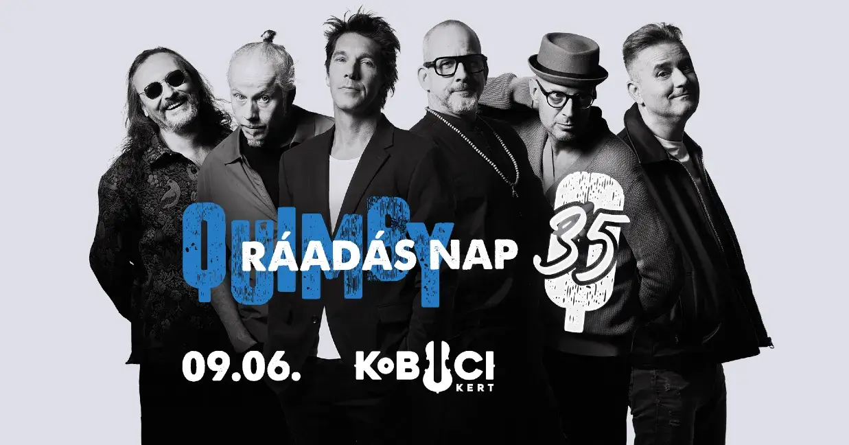 Quimby // ráadás nap koncert Budapesten (Kobuci Kert)