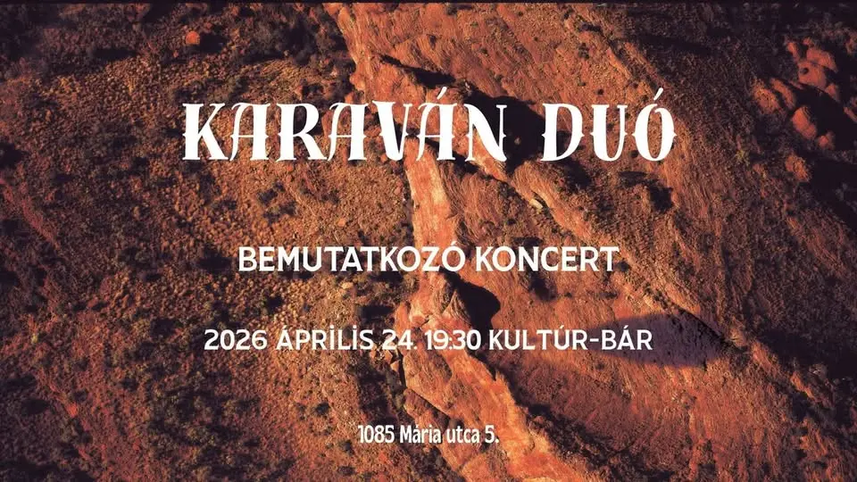 Karaván Duó koncert – Kultúr Bár