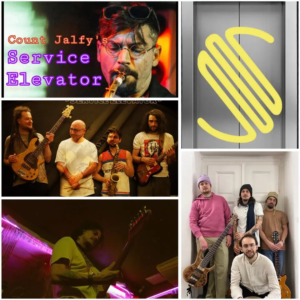 Service Elevator koncert Budapesten (Lámpás)