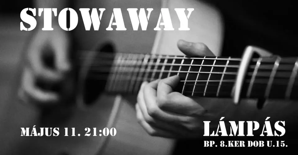 Stowaway koncert Budapesten (Lámpás)
