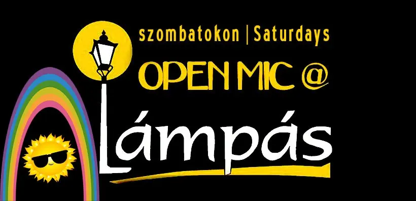 Open Mic Summer Saturdays koncert Budapesten (Lámpás)