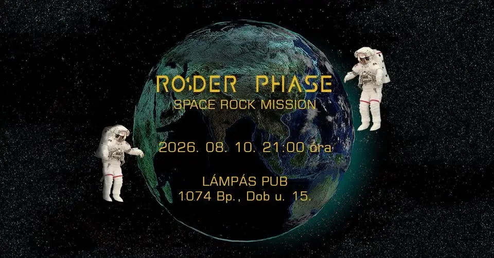 Roder Phase koncert Budapesten (Lámpás)