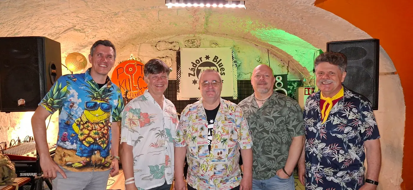 Zádor Blues Band koncert Budapesten (Lámpás)