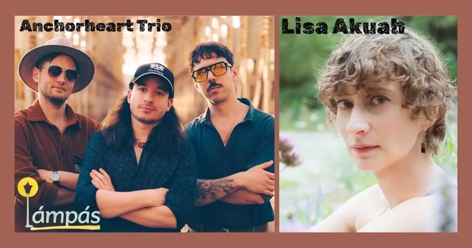 Anchorheart Trio x Lisa Akuah koncert Budapesten (Lámpás)